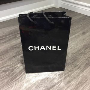 Authentic Chanel shopping bag